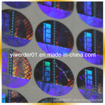 Multi-Effect Laser Hologram Sticker Made in China (H-089)
